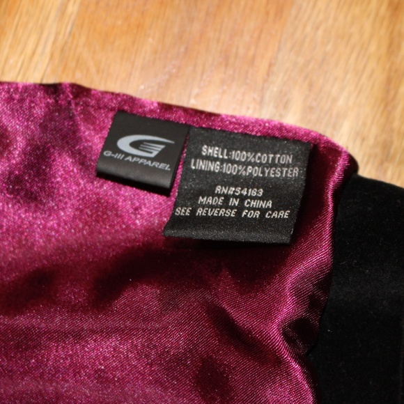 WOMENS RIVET G-III BLACK VELVET JACKET BLAZER M * - Picture 6 of 8